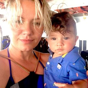 Matching butt chins and boats!